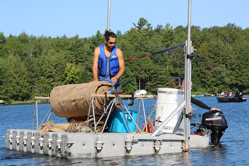 bateau-toile-myriophylle-candock-medium bateau toile myriophylle Candock